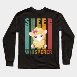 Sheep Whisperer Farmer Long Sleeve T-Shirt